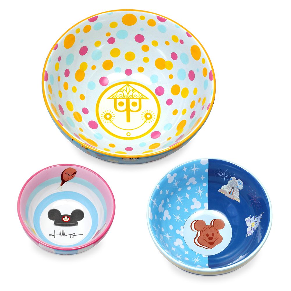 Disney Parks Nesting Bowl Set by Jerrod Maruyama