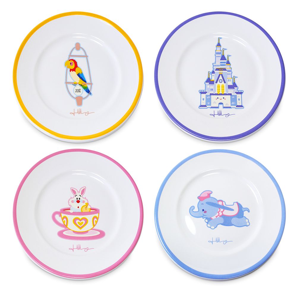 Disney Parks Plate Set by Jerrod Maruyama