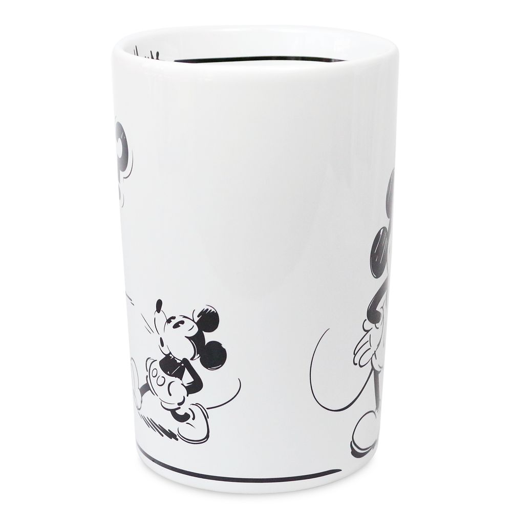 Mickey Mouse Black and White Utensil Holder