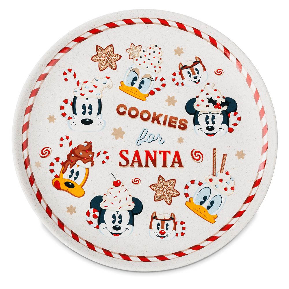 Mickey Mouse and Friends Milk and Cookies for Santa Set