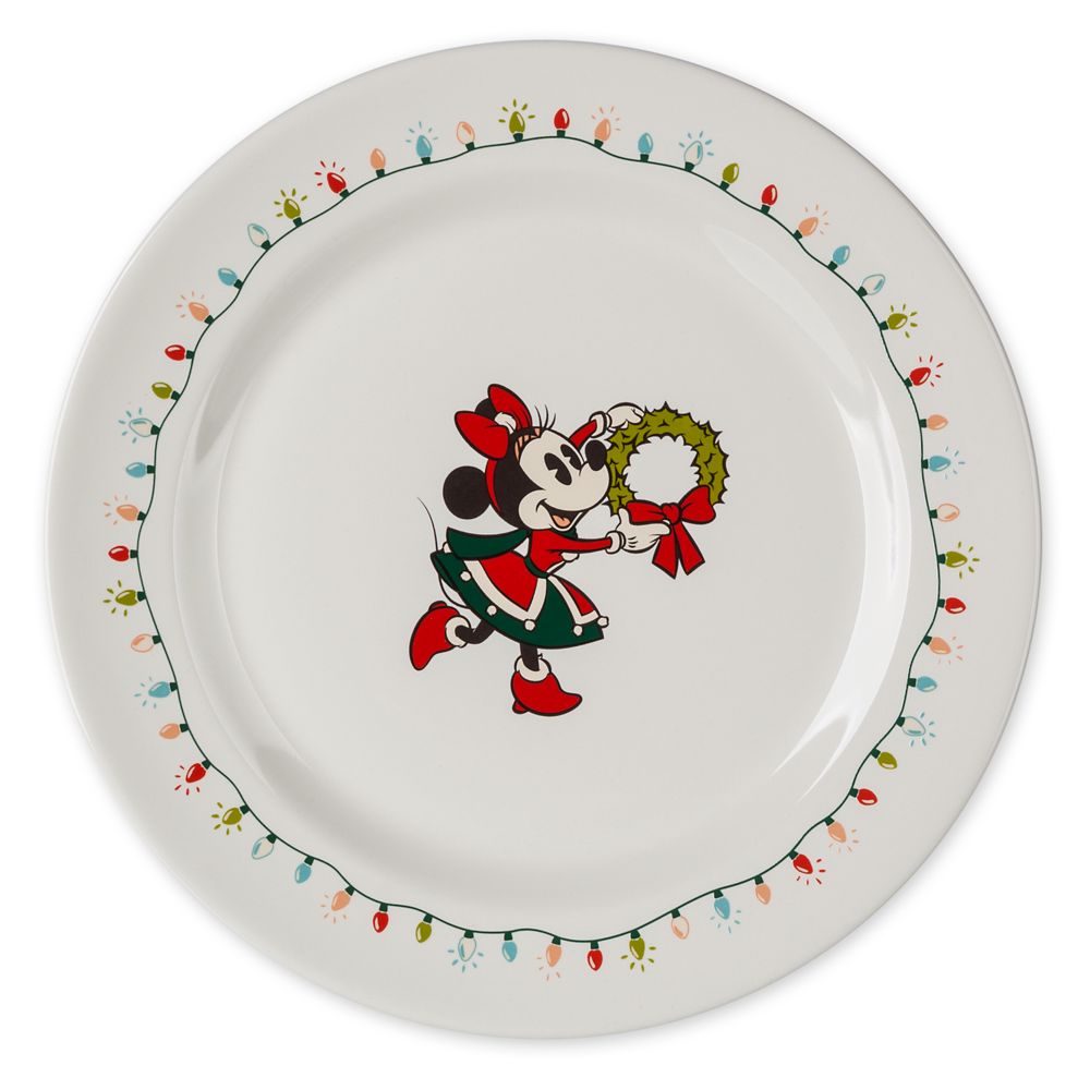 Mickey Mouse and Friends Holiday Plate Set