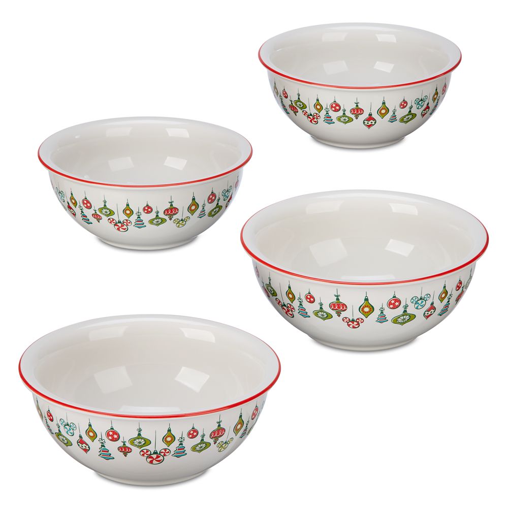 Mickey Mouse and Friends Christmas Bowl Set