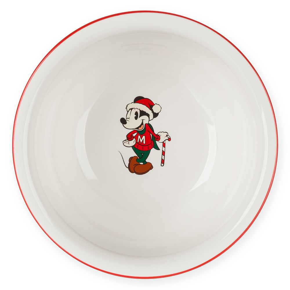 Mickey Mouse and Friends Christmas Bowl Set