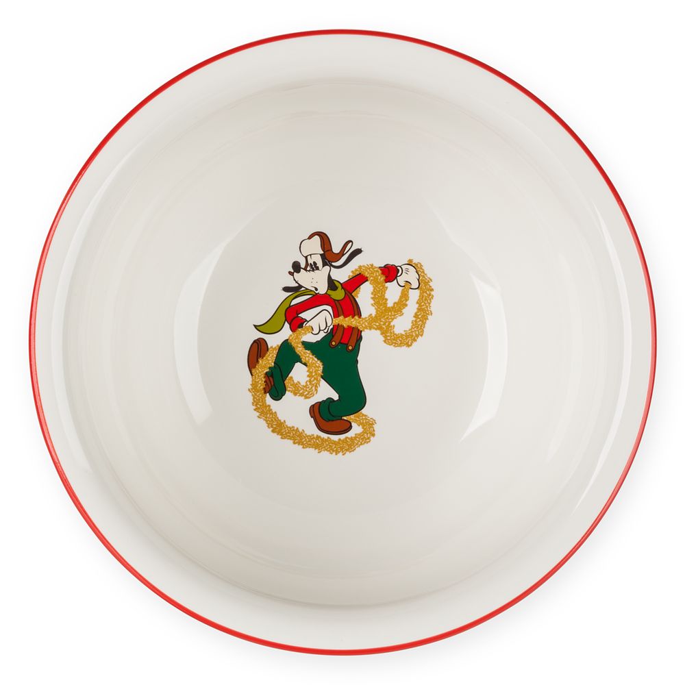 Mickey Mouse and Friends Christmas Bowl Set