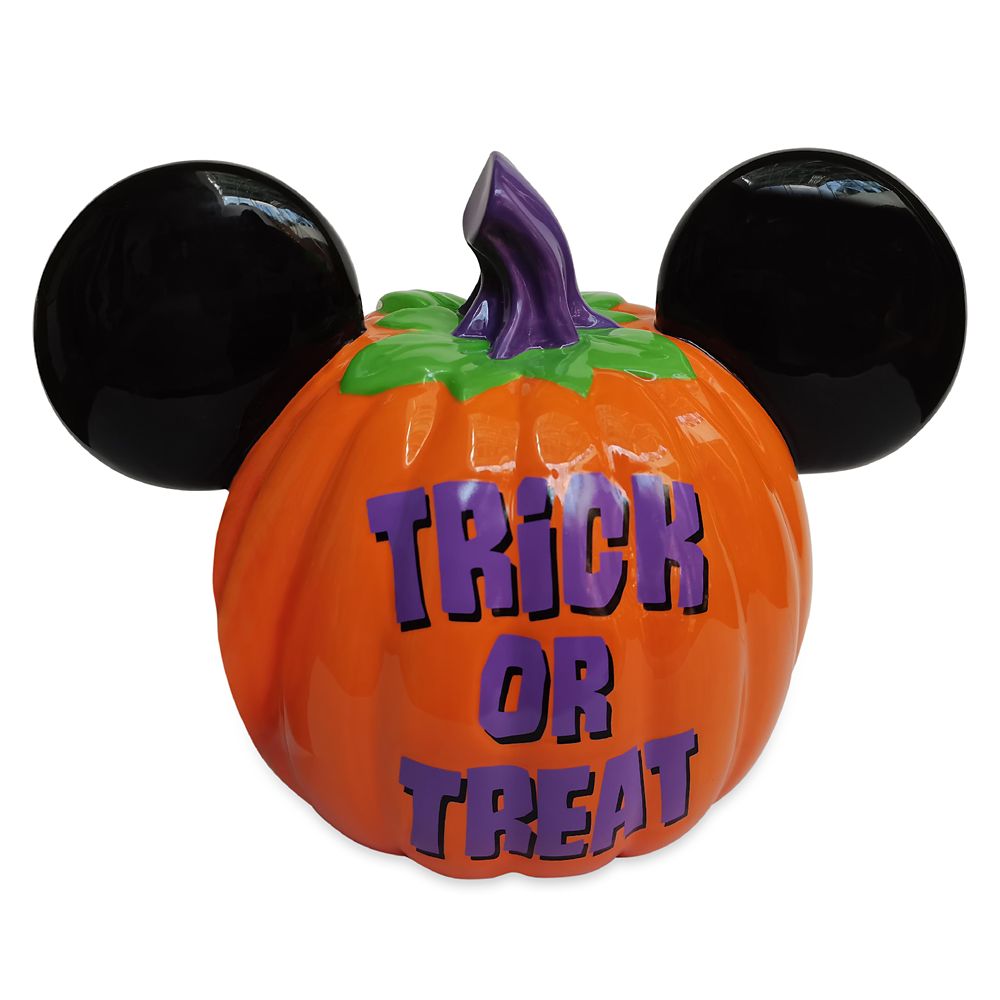 Mickey Mouse Jack-o'-Lantern Candy Bowl
