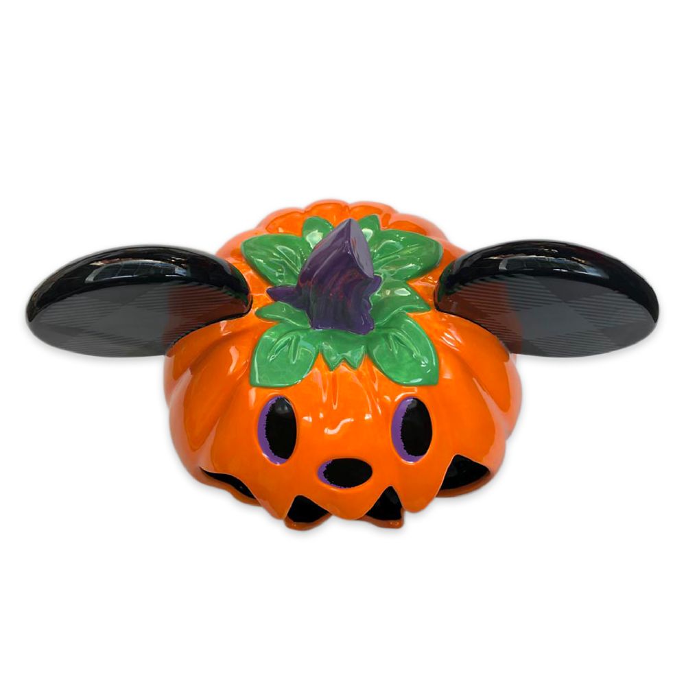 Mickey Mouse Jack-o'-Lantern Candy Bowl