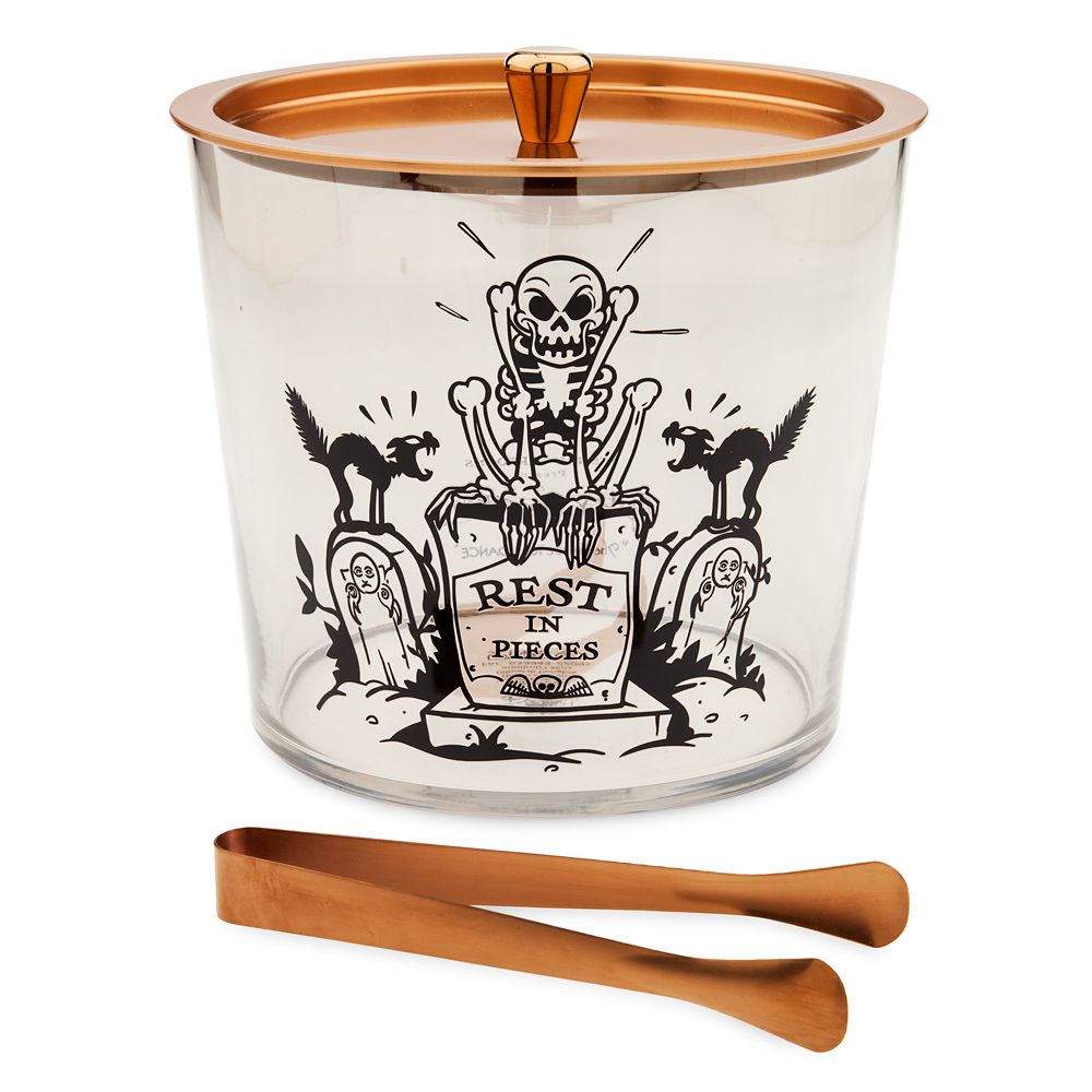 The Skeleton Dance Ice Bucket with Tongs and Lid is now out