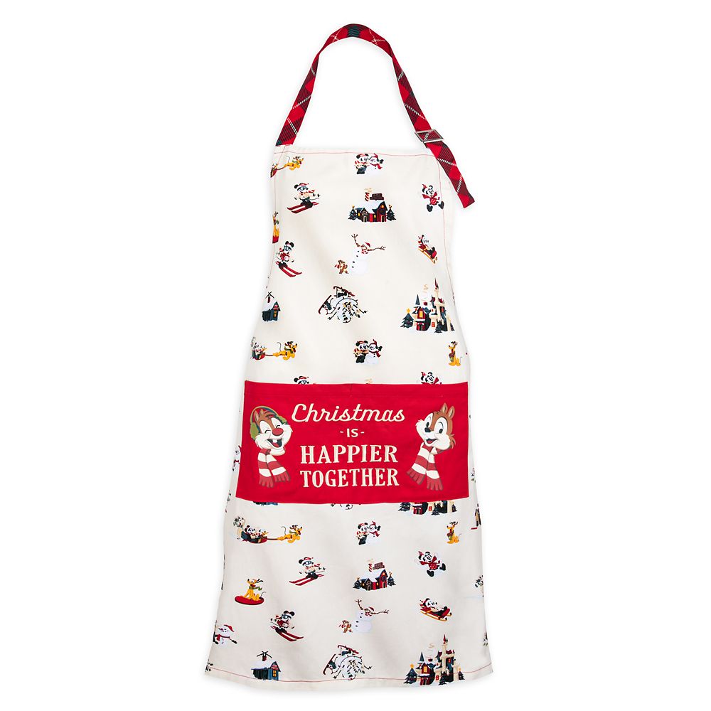 Mickey Mouse and Friends Holiday Apron for Adults Official shopDisney