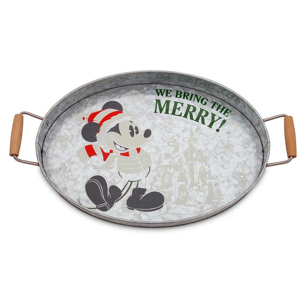 Mickey Mouse Holiday Serving Tray