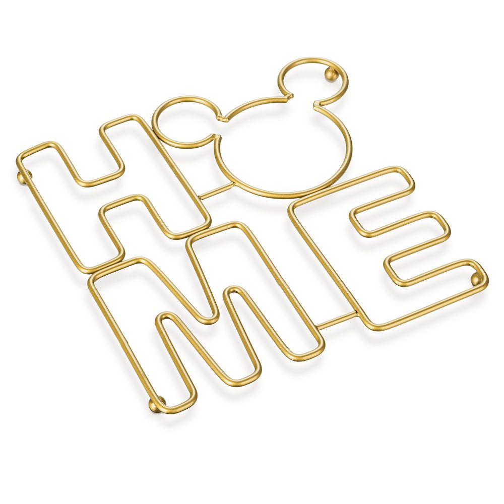 Mickey Mouse ''Home'' Trivet – Disney Homestead Collection