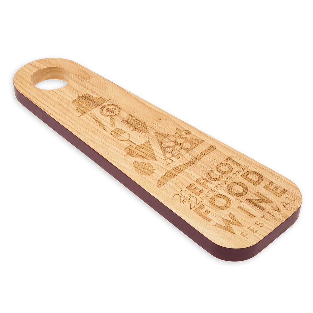 EPCOT International Food & Wine Festival 2022 Wood Serving Board