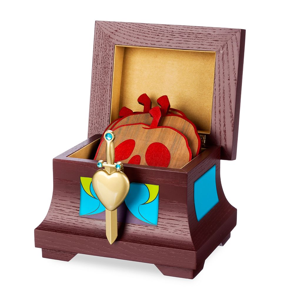 Poison Apple Coaster Set with Box – Snow White and the Seven Dwarfs