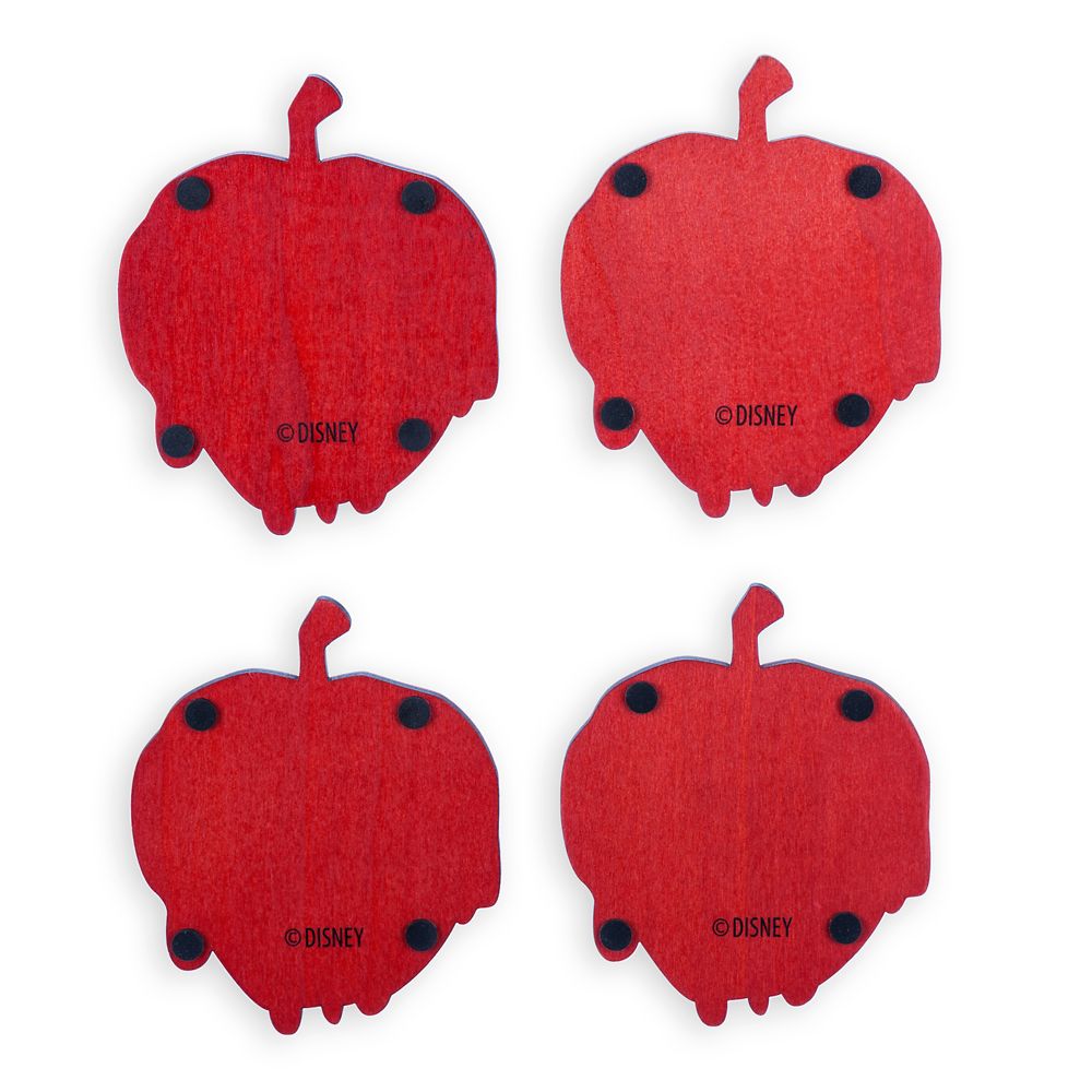 Poison Apple Coaster Set with Box – Snow White and the Seven Dwarfs