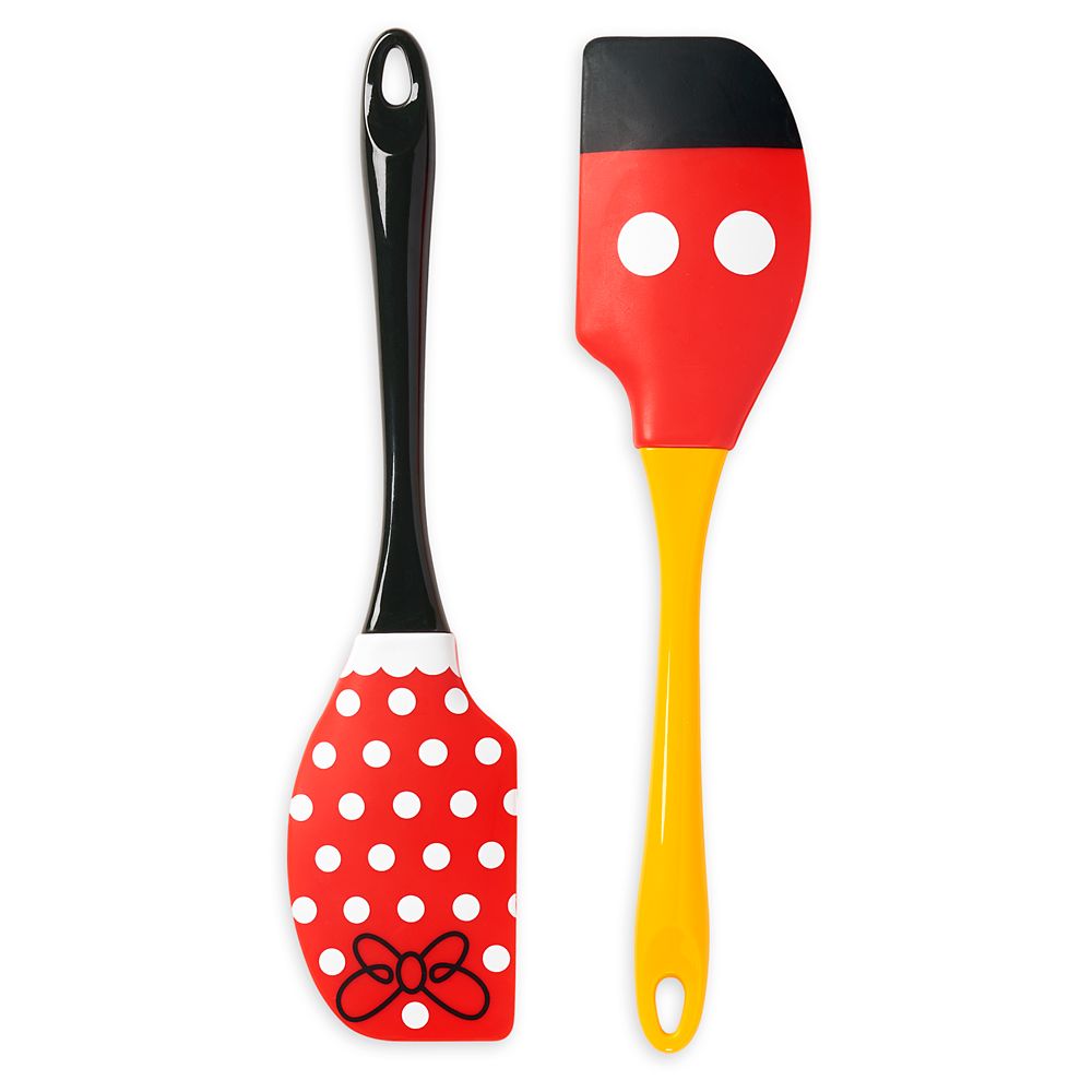 Mickey and Minnie Mouse Baking Spatula Set