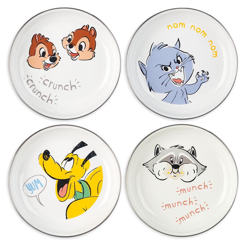 Disney Critters Enamel Plates