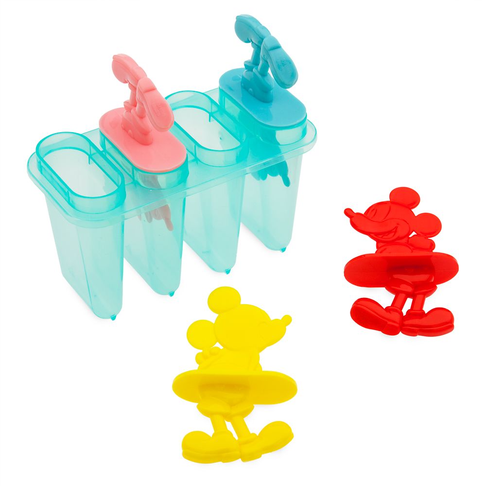 Disney Mickey Mouse Summer Fun Ice Block Popsicle Molds BPA free