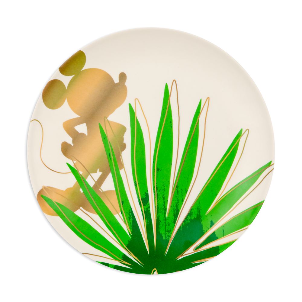 Mickey Mouse Tropical Plate Set
