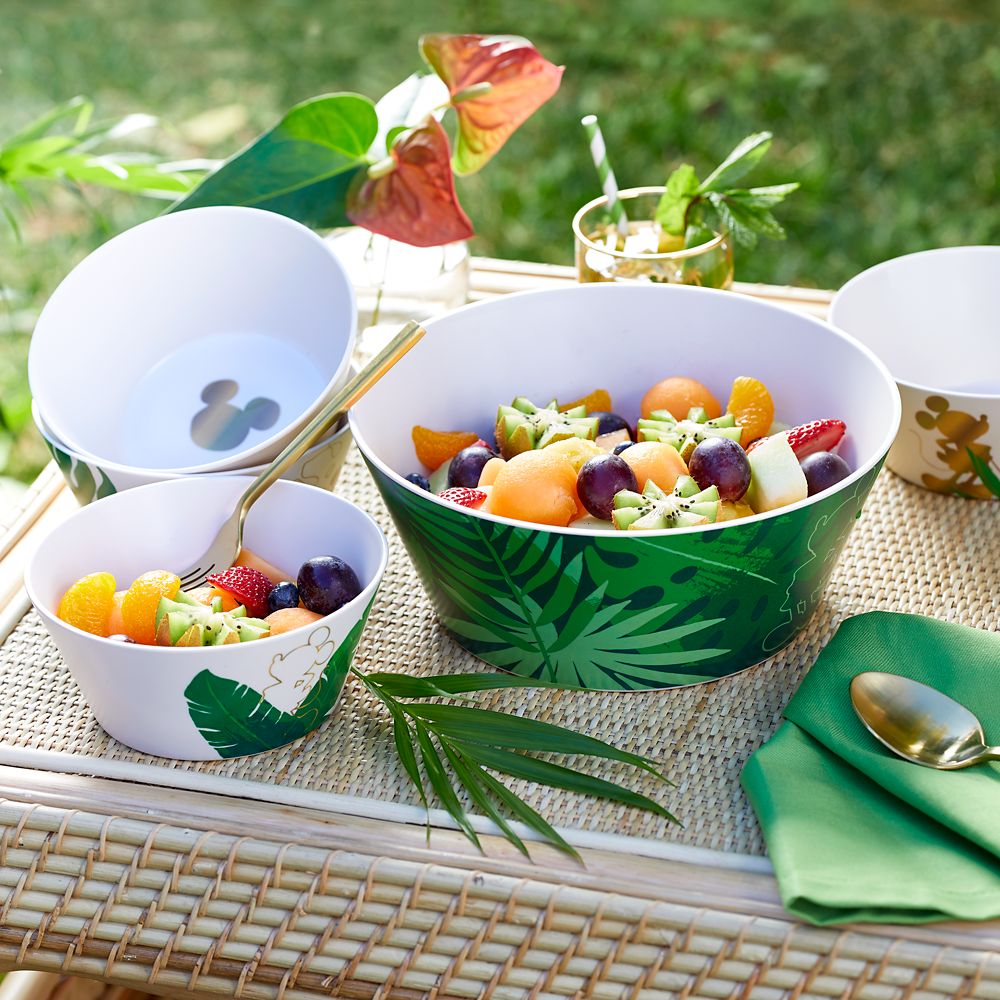 Mickey Mouse Tropical Bowl Set