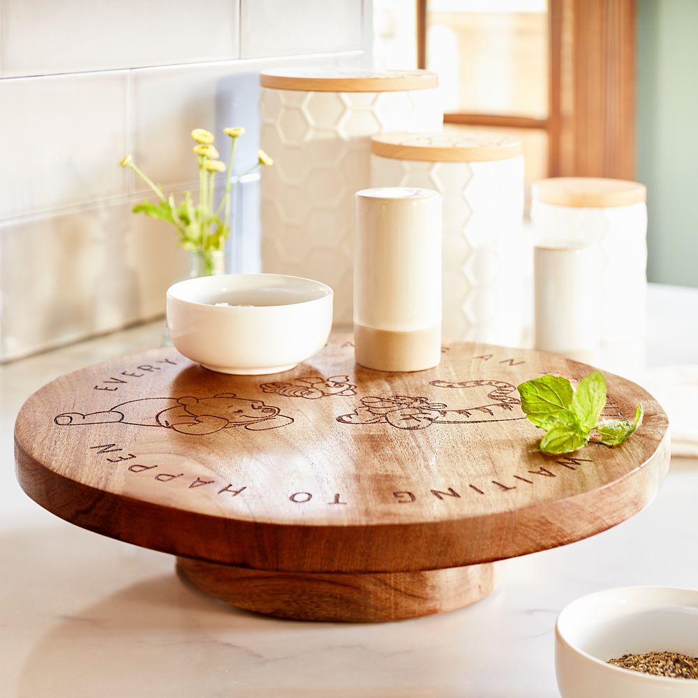 Winnie the Pooh and Pals Wooden Lazy Susan