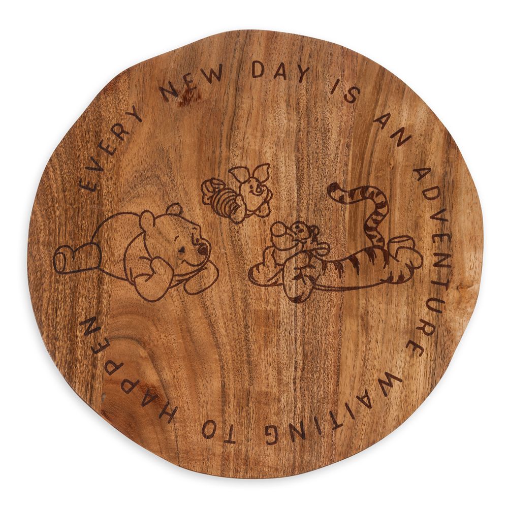 Winnie the Pooh and Pals Wooden Lazy Susan