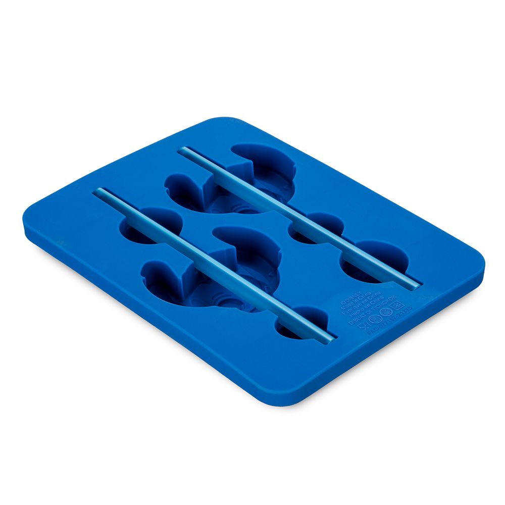 Stitch Ice Tray with Straws