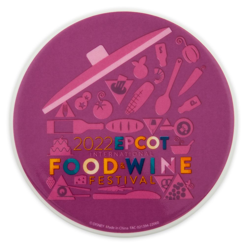 EPCOT International Food & Wine Festival 2022 Coaster Set