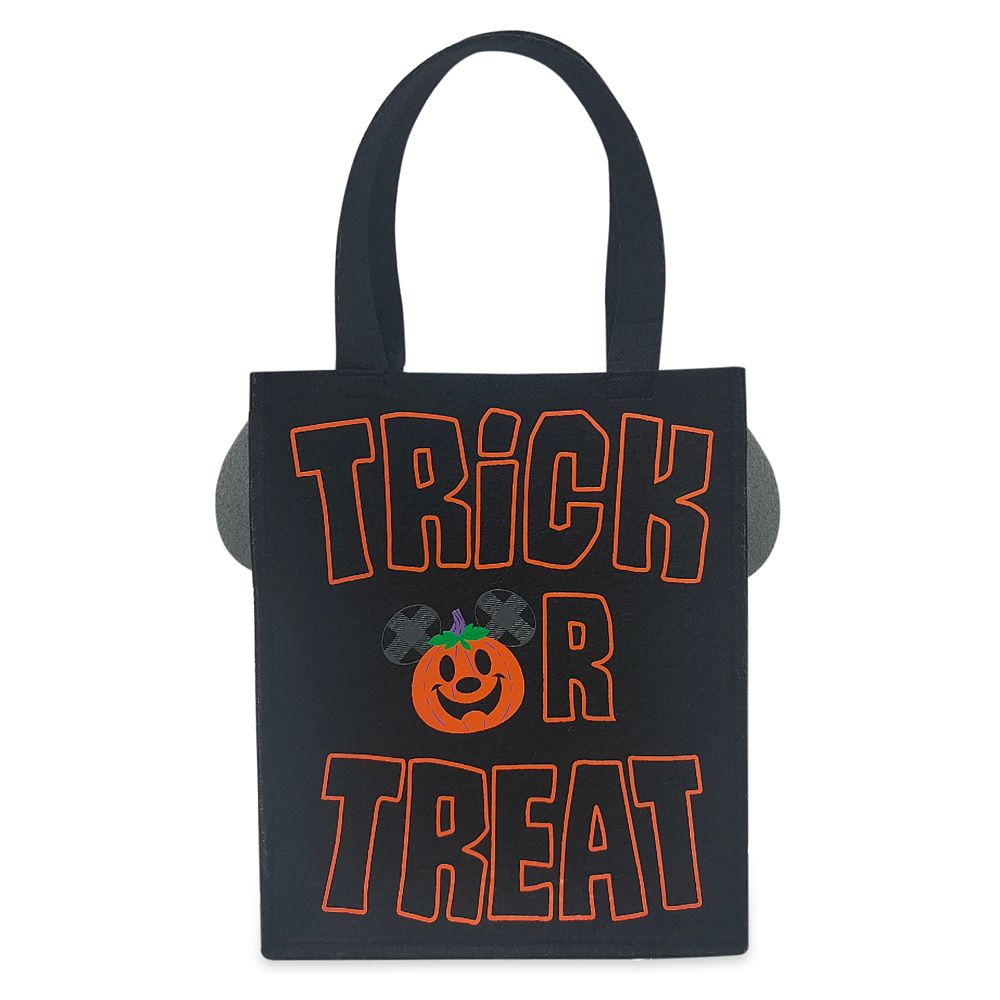 Mickey Mouse Jack-o'-Lantern Light-Up Halloween Candy Bag