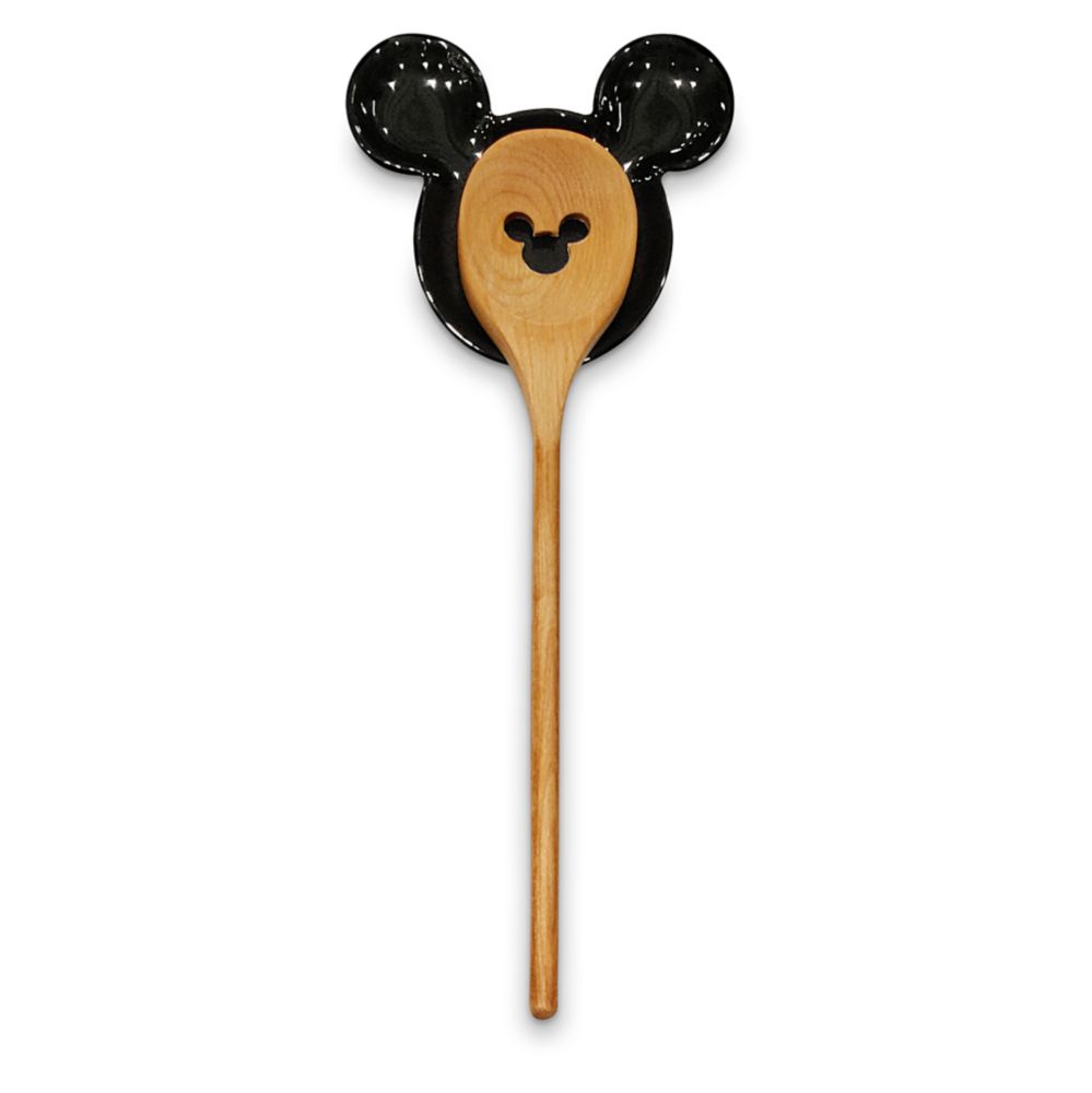 Mickey Mouse Spoon and Spoon Rest Set – Disney Eats