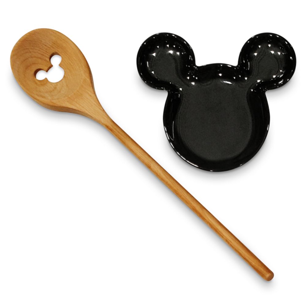 Mickey Mouse Spoon and Spoon Rest Set – Disney Eats