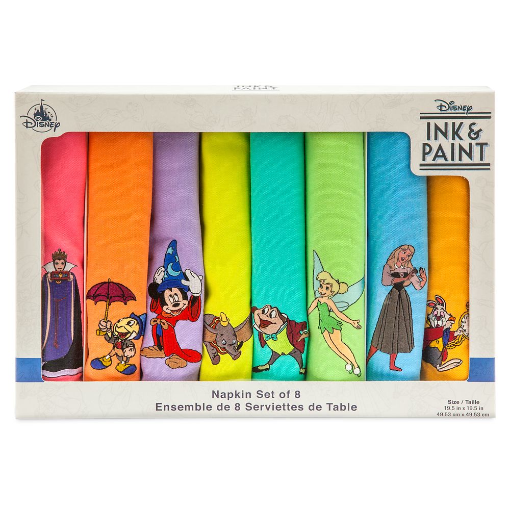 Disney Ink & Paint Dinner Napkin Set