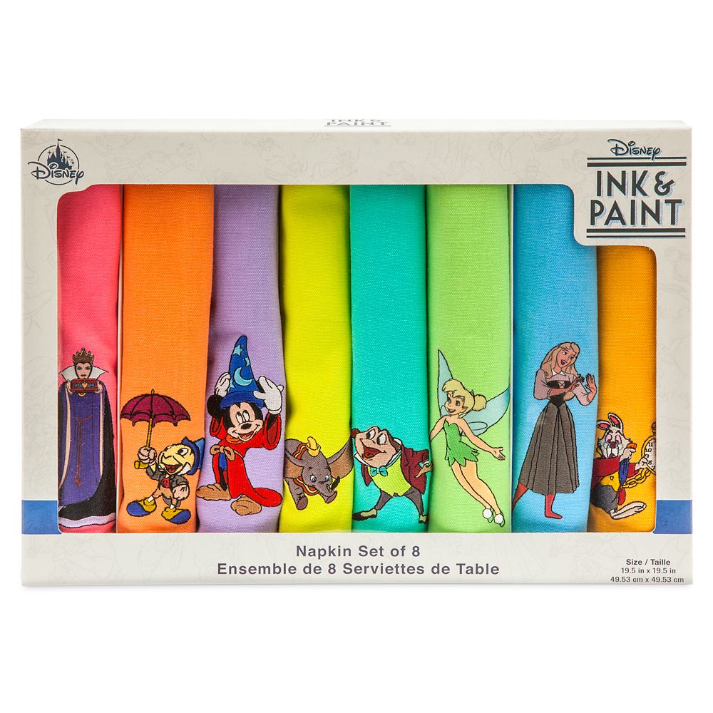 Disney Ink & Paint Dinner Napkin Set