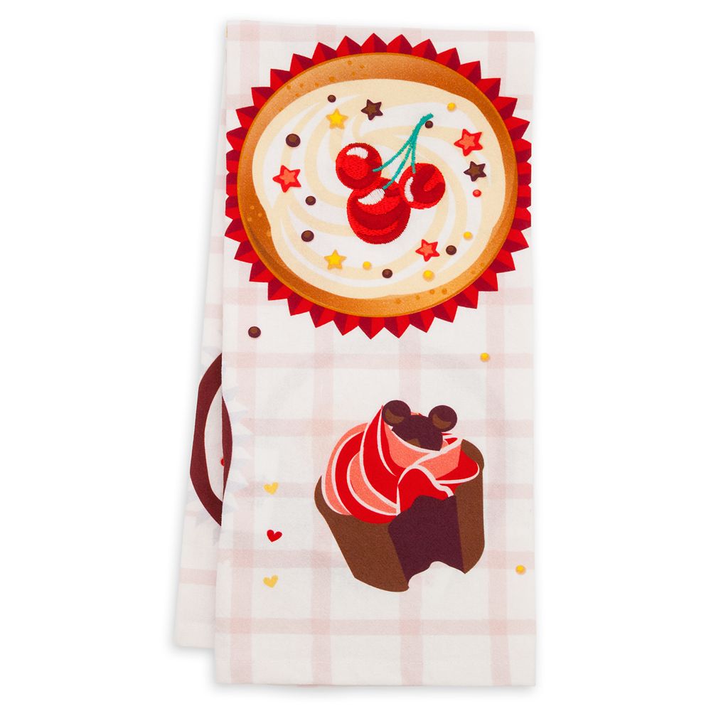 Mickey Mouse Cupcake Kitchen Towel