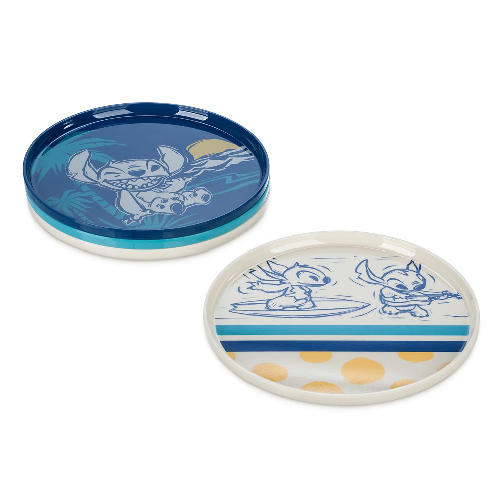 Stitch Melamine Plate Set