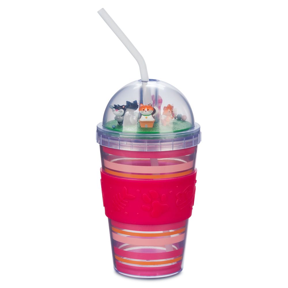 Disney Cats Dome Tumbler with Straw