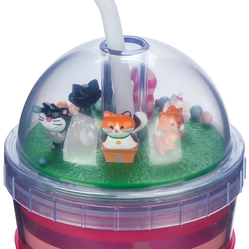 Disney Cats Dome Tumbler with Straw