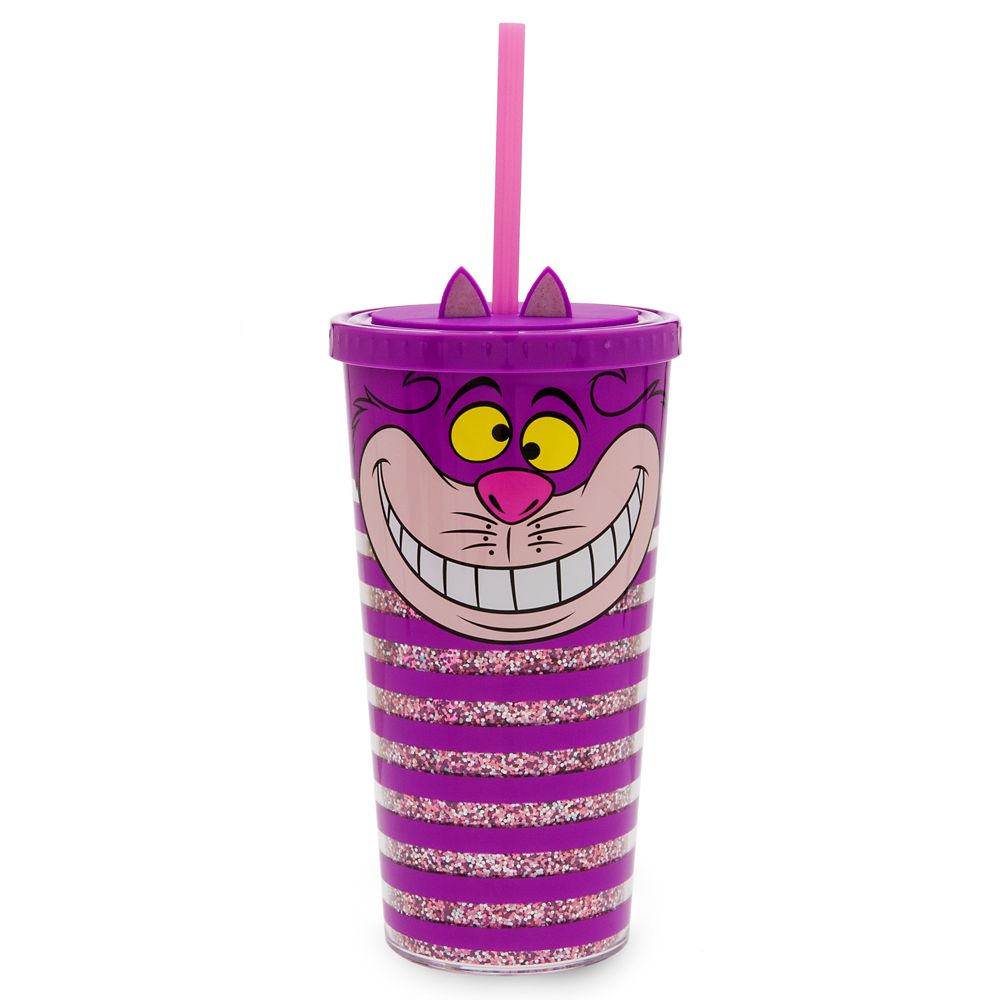 Cheshire Cat Tumbler with Straw – Large – Oh My Disney