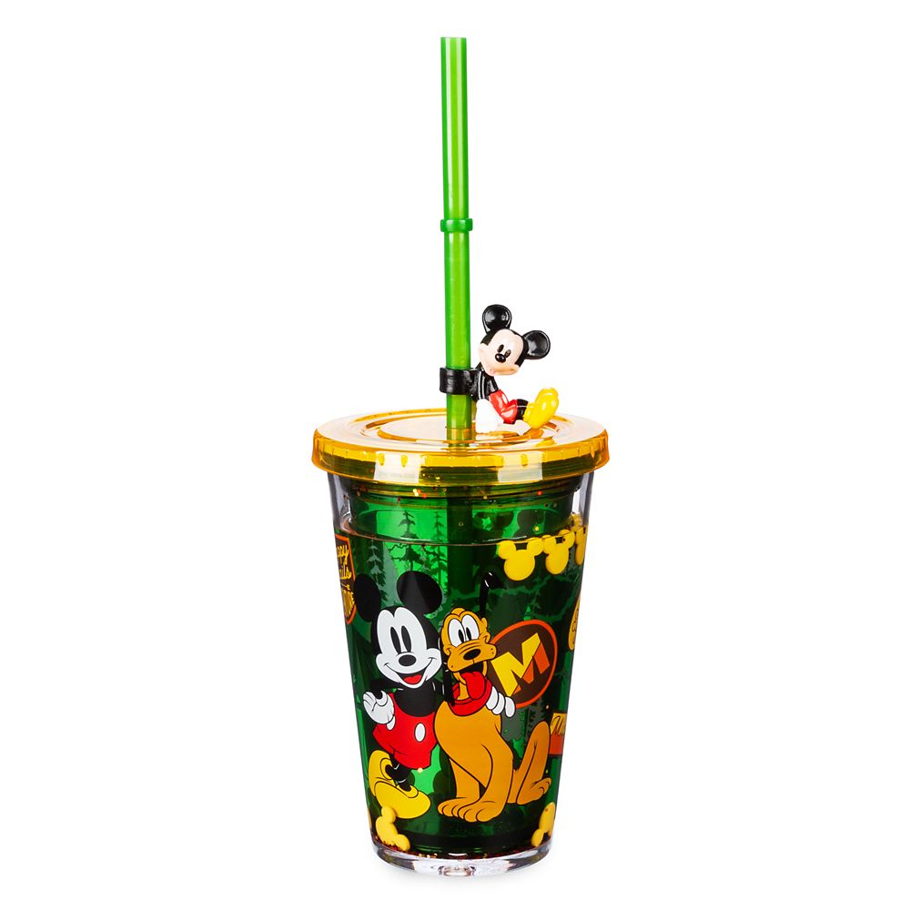 Mickey Mouse Tumbler with Straw