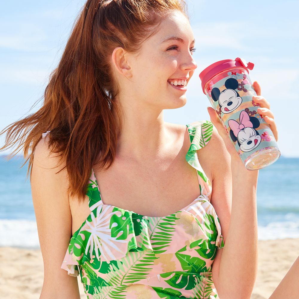 Mickey and Minnie Mouse Treats Travel Tumbler