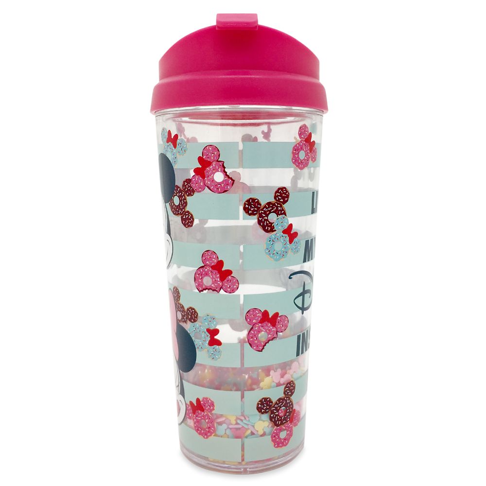 Mickey and Minnie Mouse Treats Travel Tumbler