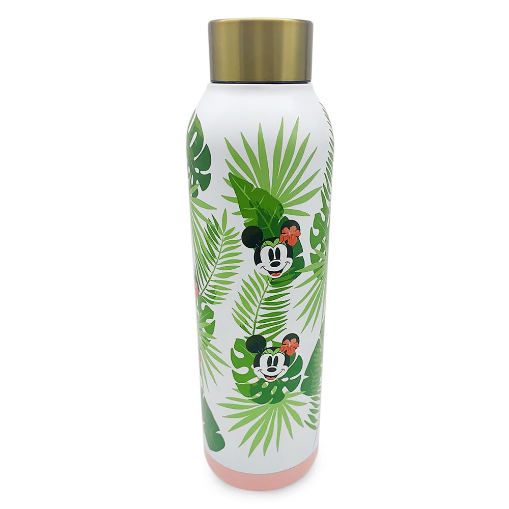 Mickey and Minnie Mouse Tropical Stainless Steel Water Bottle