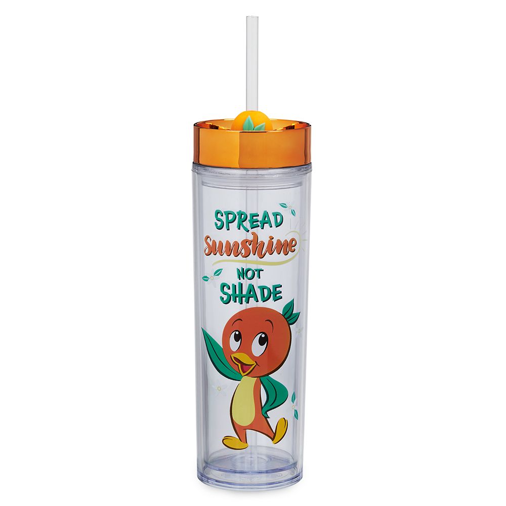 Orange Bird Tumbler with Straw – Walt Disney World 50th Anniversary