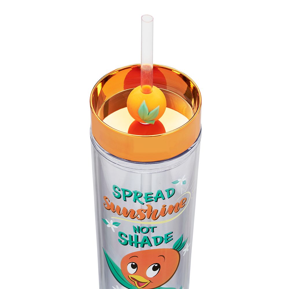 Orange Bird Tumbler with Straw – Walt Disney World 50th Anniversary