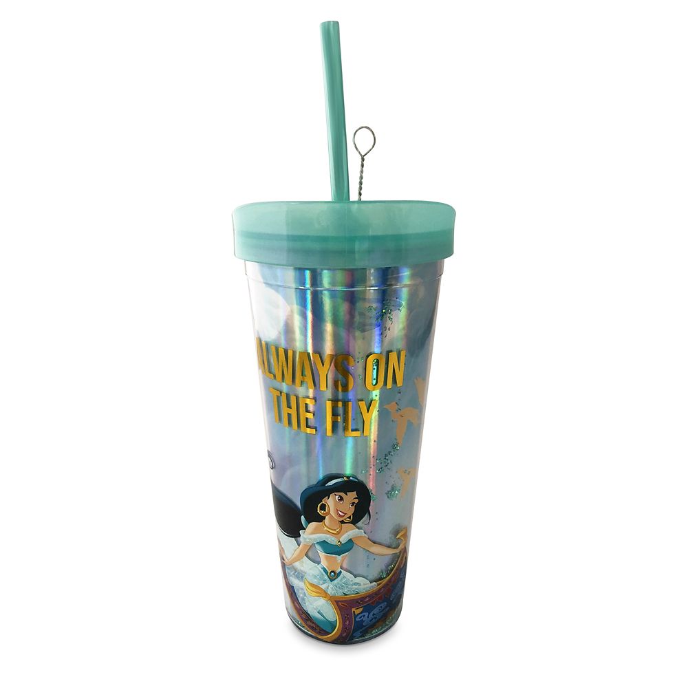 Jasmine Tumbler with Straw – Aladdin