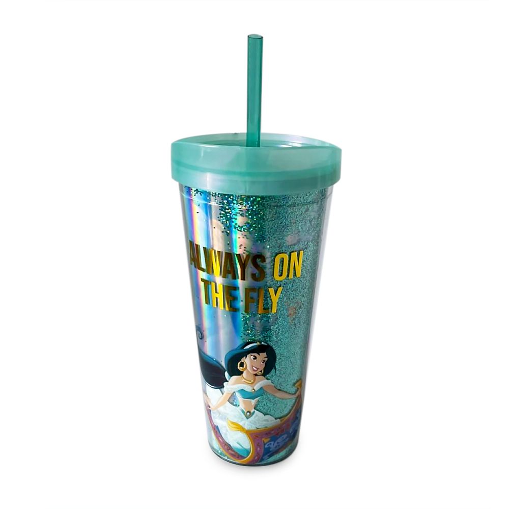 Jasmine Tumbler with Straw – Aladdin