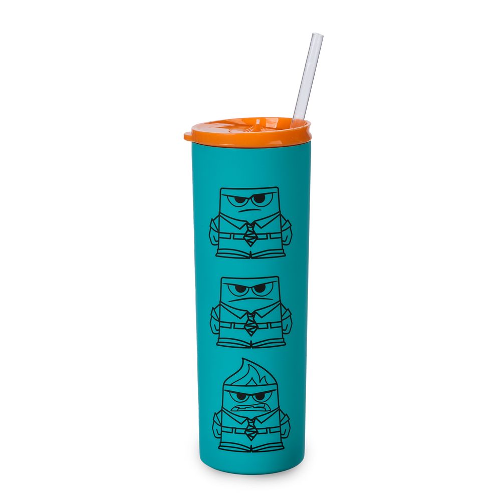 Anger Stainless Steel Tumbler with Straw – Inside Out