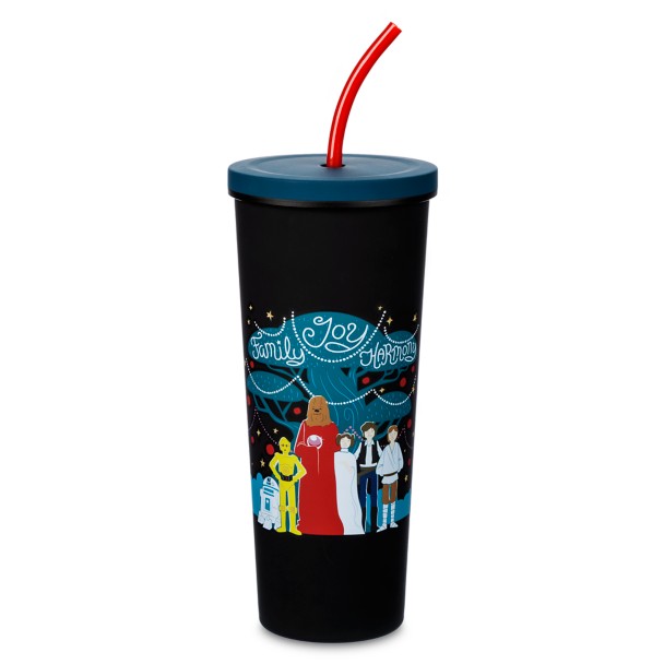 Star Wars Life Day Stainless Steel Tumbler with Straw