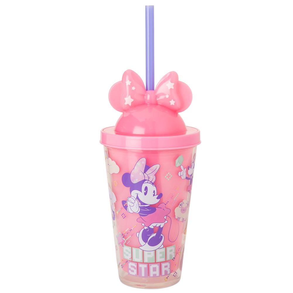 Minnie Mouse Light-Up Tumbler with Straw