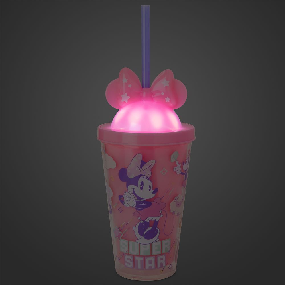 Minnie Mouse Light-Up Tumbler with Straw