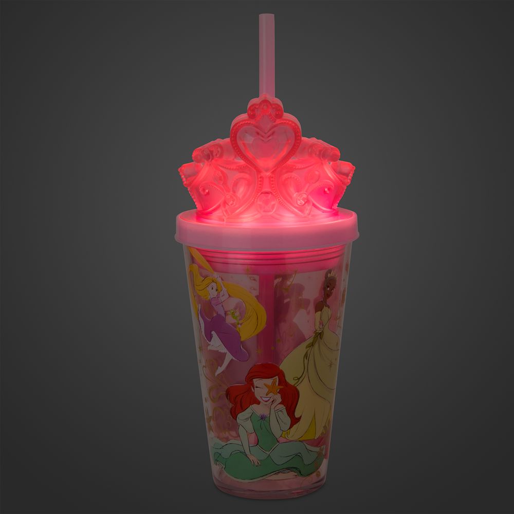 Disney Princess Light-Up Tumbler with Straw