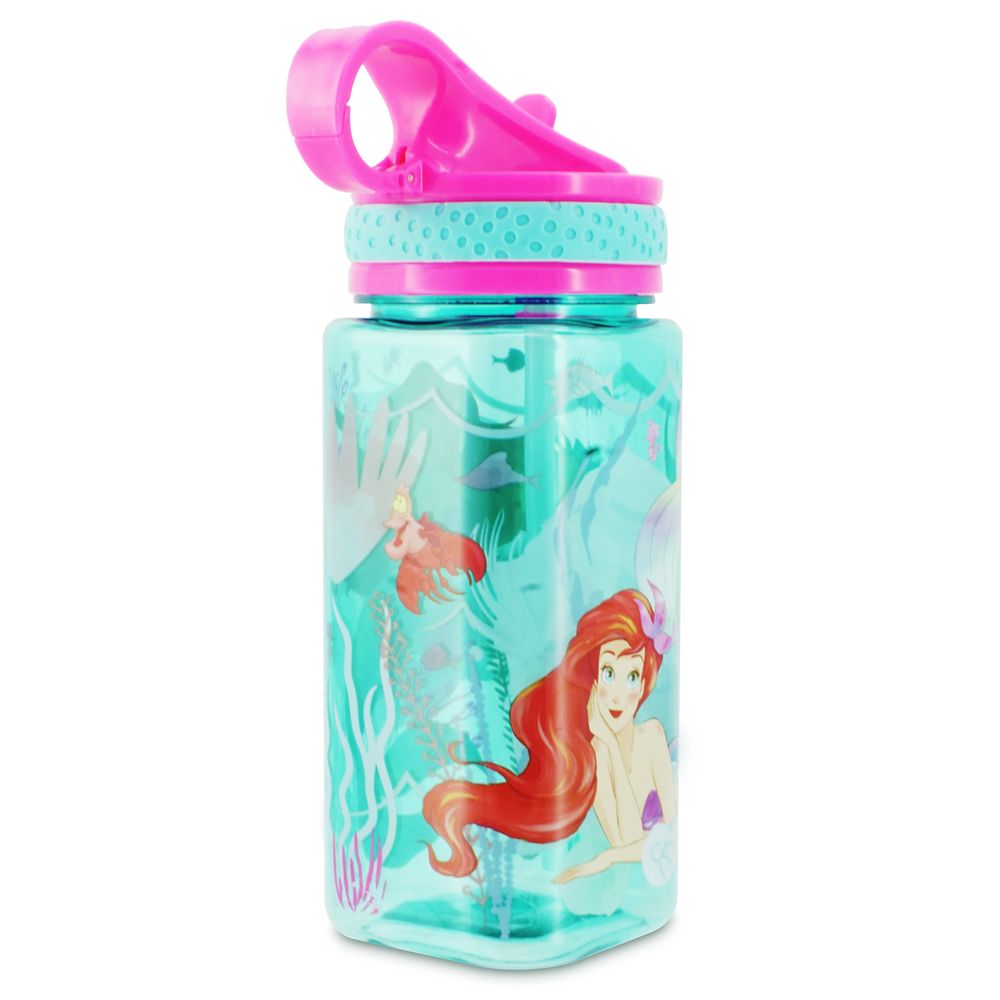 Ariel Water Bottle with Built-In Straw